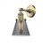 Cone - 1 Light - 6 inch - Antique Brass - Adjustable Sconce (3442|203-AB-G63-LED)
