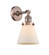 Cone - 1 Light - 6 inch - Antique Copper - Adjustable Sconce (3442|203-AC-G61-LED)