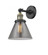 Cone - 1 Light - 8 inch - Black Antique Brass - Adjustable Sconce (3442|203-BAB-G43-LED)