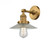 Halophane - 1 Light - 9 inch - Brushed Brass - Adjustable Sconce (3442|203-BB-G2-LED)