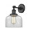 Bell - 1 Light - 8 inch - Matte Black - Adjustable Sconce (3442|203-BK-G72-LED)