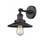 Railroad - 1 Light - 8 inch - Matte Black - Adjustable Sconce (3442|203-BK-M6)