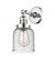 Bell - 1 Light - 5 inch - Polished Chrome - Adjustable Sconce (3442|203-PC-G54-LED)
