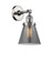 Cone - 1 Light - 6 inch - Polished Nickel - Adjustable Sconce (3442|203-PN-G63-LED)