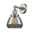 Fulton - 1 Light - 7 inch - Brushed Satin Nickel - Adjustable Sconce (3442|203-SN-G173-LED)