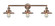 Railroad - 3 Light - 32 inch - Antique Copper - Bath Vanity Light (3442|205-AC-M3-LED)
