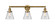 Cone - 3 Light - 30 inch - Brushed Brass - Bath Vanity Light (3442|205-BB-G62-LED)