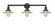 Halophane - 3 Light - 33 inch - Matte Black - Bath Vanity Light (3442|205-BK-G2)