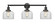 Bell - 3 Light - 32 inch - Matte Black - Bath Vanity Light (3442|205-BK-G72-LED)