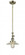 Halophane - 1 Light - 9 inch - Antique Brass - Stem Hung - Adjustable Mini Pendant (3442|206-AB-G2)