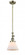 Cone - 1 Light - 8 inch - Antique Brass - Stem Hung - Adjustable Mini Pendant (3442|206-AB-G41)