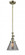 Cone - 1 Light - 8 inch - Antique Brass - Stem Hung - Adjustable Mini Pendant (3442|206-AB-G43-LED)