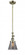 Cone - 1 Light - 6 inch - Antique Brass - Stem Hung - Adjustable Mini Pendant (3442|206-AB-G63-LED)