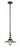Halophane - 1 Light - 9 inch - Black Antique Brass - Stem Hung - Adjustable Mini Pendant (3442|206-BAB-G2-LED)