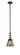 Cone - 1 Light - 6 inch - Black Antique Brass - Stem Hung - Adjustable Mini Pendant (3442|206-BAB-G63)