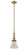 Bellmont - 1 Light - 6 inch - Brushed Brass - Stem Hung - Adjustable Mini Pendant (3442|206-BB-G194-LED)