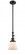 Cone - 1 Light - 6 inch - Matte Black - Stem Hung - Adjustable Mini Pendant (3442|206-BK-G61-LED)