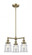 Canton - 3 Light - 18 inch - Antique Brass - Stem Hung - Chandelier (3442|207-AB-G182)