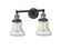 Bellmont - 2 Light - 17 inch - Black Antique Brass - Adjustable Bath Vanity Light (3442|208-BAB-G194)