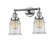 Canton - 2 Light - 17 inch - Polished Chrome - Adjustable Bath Vanity Light (3442|208-PC-G182-LED)