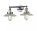 Halophane - 2 Light - 18 inch - Polished Chrome - Adjustable Bath Vanity Light (3442|208-PC-G2-LED)