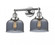 Bell - 2 Light - 19 inch - Polished Chrome - Adjustable Bath Vanity Light (3442|208-PC-G73-LED)