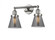 Cone - 2 Light - 16 inch - Polished Nickel - Adjustable Bath Vanity Light (3442|208-PN-G63-LED)