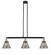 Cone - 3 Light - 40 inch - Black Antique Brass - Stem Hung - Adjustable Island Light (3442|213-BAB-G43)