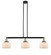 Bell - 3 Light - 41 inch - Black Antique Brass - Stem Hung - Adjustable Island Light (3442|213-BAB-G71)