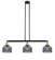 Bell - 3 Light - 41 inch - Black Antique Brass - Stem Hung - Adjustable Island Light (3442|213-BAB-G73)
