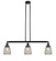 Chatham - 3 Light - 39 inch - Matte Black - Stem Hung - Adjustable Island Light (3442|213-BK-G142-LED)