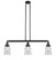 Canton - 3 Light - 39 inch - Matte Black - Stem Hung - Adjustable Island Light (3442|213-BK-G184)
