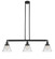 Cone - 3 Light - 40 inch - Matte Black - Stem Hung - Adjustable Island Light (3442|213-BK-G42-LED)
