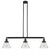 Cone - 3 Light - 40 inch - Matte Black - Stem Hung - Adjustable Island Light (3442|213-BK-G44-LED)