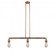 Bare Bulb 3 Light Island Light (3442|213NH-AC-LED)