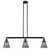 Cone - 3 Light - 39 inch - Oil Rubbed Bronze - Stem Hung - Adjustable Island Light (3442|213-OB-G63-LED)