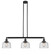 Bell - 3 Light - 41 inch - Oil Rubbed Bronze - Stem Hung - Adjustable Island Light (3442|213-OB-G74-LED)