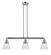 Cone - 3 Light - 39 inch - Polished Nickel - Stem Hung - Island Light (3442|213-PN-G64-LED)