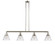 Cone - 4 Light - 52 inch - Polished Nickel - Stem Hung - Adjustable Island Light (3442|214-PN-G42-LED)