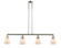 Cone - 4 Light - 51 inch - Polished Nickel - Stem Hung - Adjustable Island Light (3442|214-PN-G61-LED)