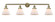 Cone - 4 Light - 44 inch - Antique Brass - Adjustable Bath Vanity Light (3442|215-AB-G41)