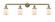 Bell - 4 Light - 42 inch - Antique Brass - Adjustable Bath Vanity Light (3442|215-AB-G51-LED)