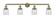 Bell - 4 Light - 42 inch - Antique Brass - Adjustable Bath Vanity Light (3442|215-AB-G52-LED)