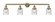 Bell - 4 Light - 42 inch - Antique Brass - Adjustable Bath Vanity Light (3442|215-AB-G54-LED)