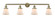 Cone - 4 Light - 42 inch - Antique Brass - Adjustable Bath Vanity Light (3442|215-AB-G61)
