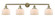 Bell - 4 Light - 44 inch - Antique Brass - Adjustable Bath Vanity Light (3442|215-AB-G71-LED)