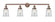 Canton - 4 Light - 42 inch - Antique Copper - Adjustable Bath Vanity Light (3442|215-AC-G182-LED)