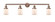 Bell - 4 Light - 42 inch - Antique Copper - Adjustable Bath Vanity Light (3442|215-AC-G51-LED)