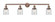 Bell - 4 Light - 42 inch - Antique Copper - Adjustable Bath Vanity Light (3442|215-AC-G52-LED)