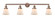 Cone - 4 Light - 42 inch - Antique Copper - Adjustable Bath Vanity Light (3442|215-AC-G61-LED)